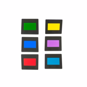 Värvifiltrite komplekt optikakatseteks – valguse ja värvide uurimiseks Teaduslaegas Katse.ee