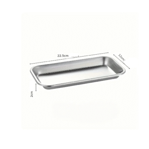 Vastupidav 304 roostevabast terasest laborialus poleeritud pinnaga. Sobib katsevarustuse organiseerimiseks ja instrumentide hoidmiseks. Korrosioonikindel, kergesti puhastatav ja hügieeniline – ideaalne kooli, labori ja koduste katsete jaoks.